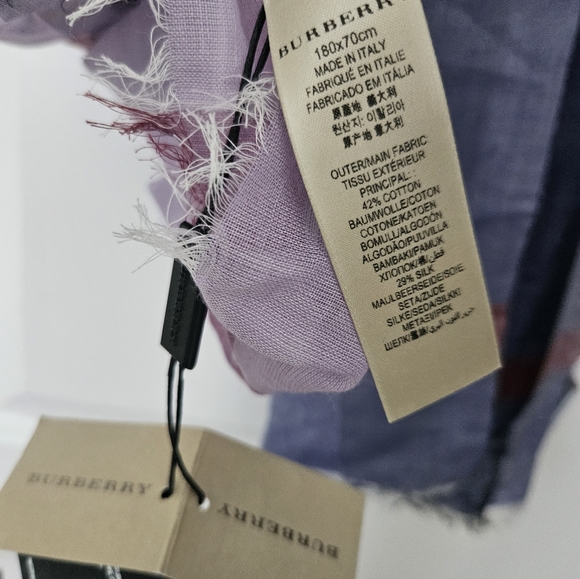 Authentic Burberry Scarf - Picture 3 of 5